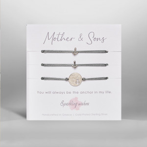 Mother & Sons Bracelets Set