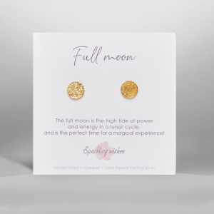 Full moon Earrings 