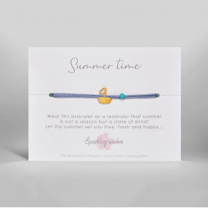 Summertime sailing boat Bracelet