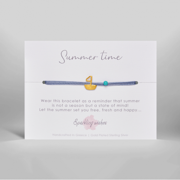 Summertime sailing boat Bracelet Summertime sailing boat Bracelet