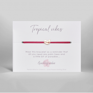 Tropical vibes banana Bracelet