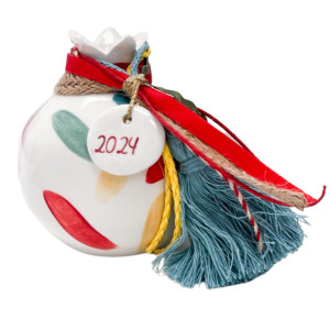 Ceramic Christmas Pomegranate 2024 Big